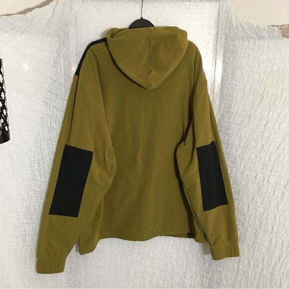 Puma Green & Black Color Block Sweater Hoodie Size XXL - Picture 3 of 14